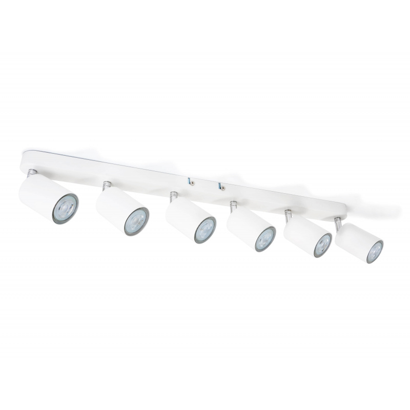 Plafonieră LED cu spoturi VIKI 6x GU10 albă