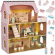 Căsuță din lemn pentru păpuși Kruzzel 26364