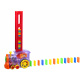 Piese de domino cu locomotive 80 buc ZA3725