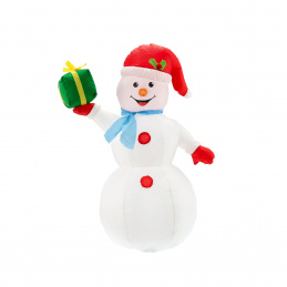 Aga Om de zăpadă gonflabil cu LED 120 cm