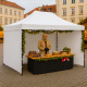 Aga Stand de tăiat 3x4,5m Alb