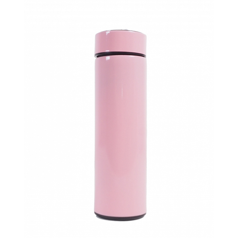 Aga Termos cu termometru 500 ml Roz - II. CALITATE