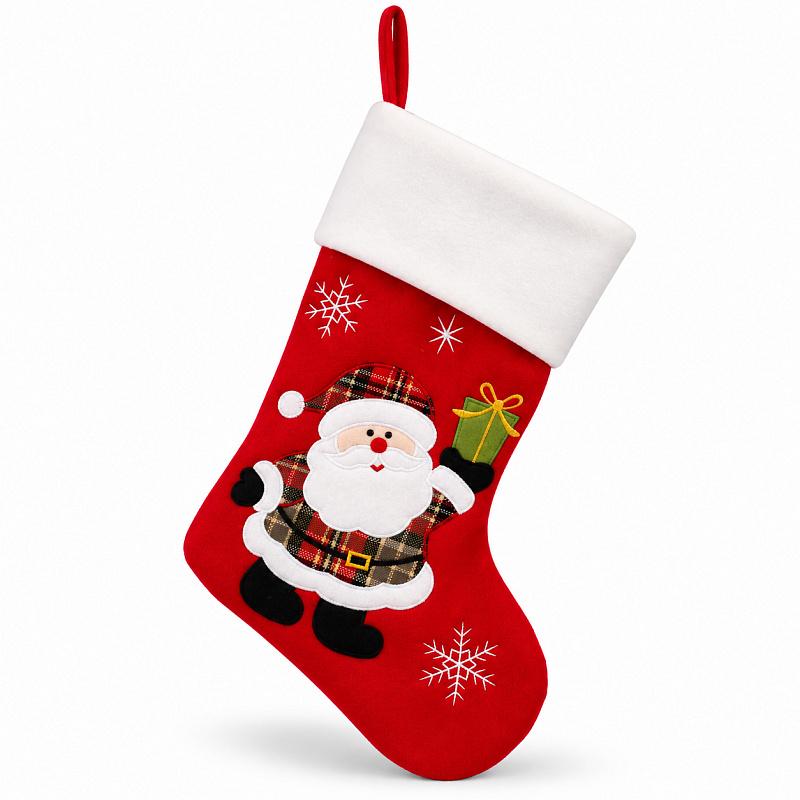 Șosetă de Crăciun Aga 45 cm Santa