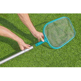 Sită cu plasă pentru curățarea piscinelor BESTWAY + Compatibilă cu tijele
