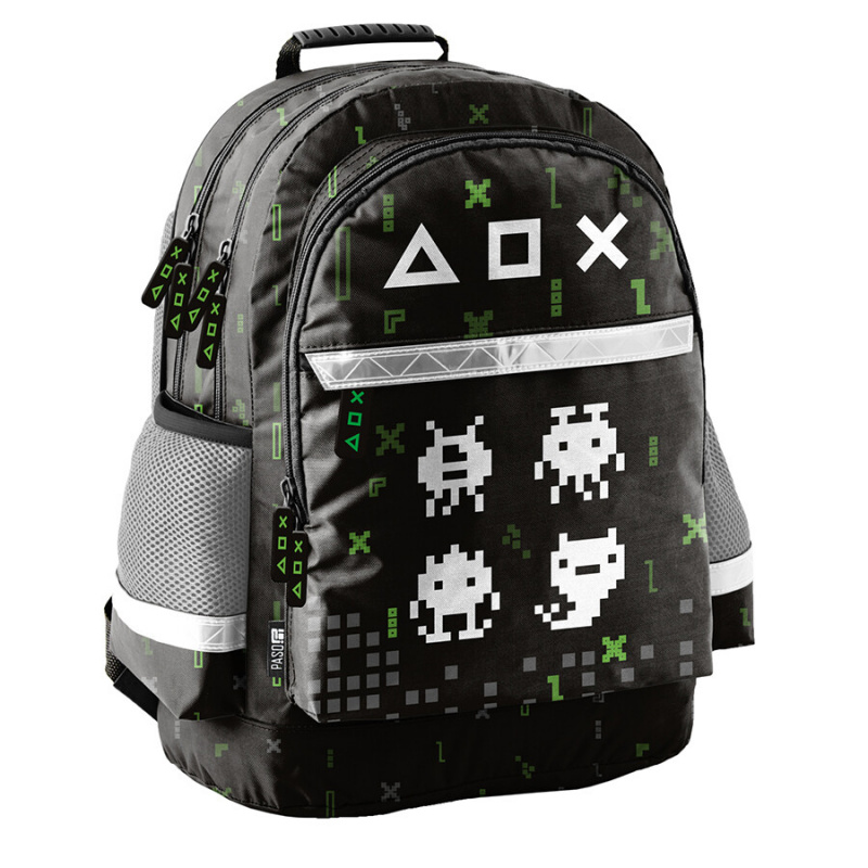 Paso Rucsac școlar cu trei compartimente Game