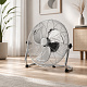 Ventilator de podea Aga 50 cm Argintiu
