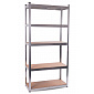 Raft metalic Aga 180x90x40 cm 5 poli