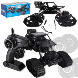 Aga RC Rock Crawler 4x4 LHC012 mașină 2în1 negru