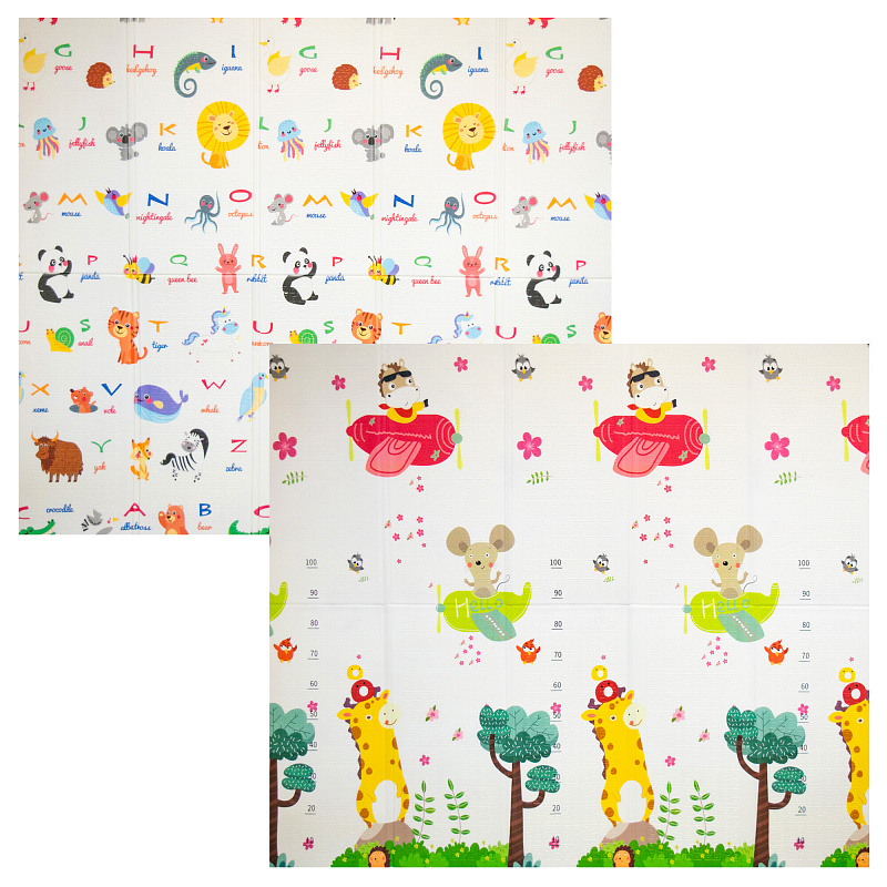Aga4Kids Covoraș pliabil din spumă pentru copii 200x180 cm 6DZ147 - CALITATEA a II-a