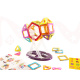 Aga Set de construcție magnetică Magical magnet 52 bucăți