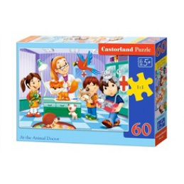 Puzzle 60 buc. La Doctorul Animalelor universal