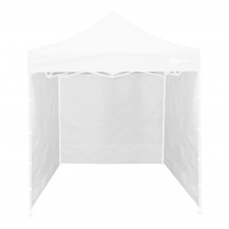 Aga Pereți laterali pentru stand de vânzare 3x3m Albă