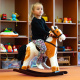 Aga4Kids Cal de legănat MR1310 Maro deschis