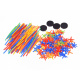 Set creativ de construcție din paie 238 piese ZA3111