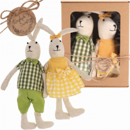 Câțiva iepurași de Paște în ambalaj decorativ