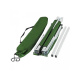 Linder Exclusiv Pat de camping pliabil Verde