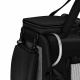 Tresko Cușcă de transport pentru câini și pisici 92x63x63 cm Negru