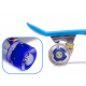 Aga Frisbee skateboard roți LED albastre