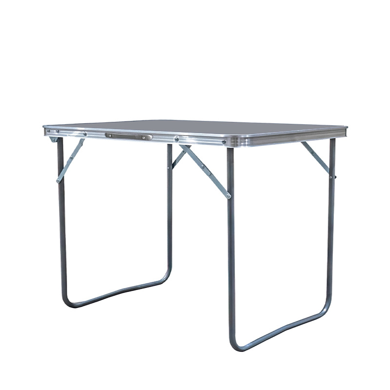 Aga Masă de camping pliabilă 80x60x70 cm Gri