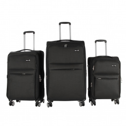 Set de valize de călătorie Aga Travel MR4676 Negru