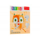 Carte de colorat 3D Cube head - Pisicuță 3+ MONUMI universal