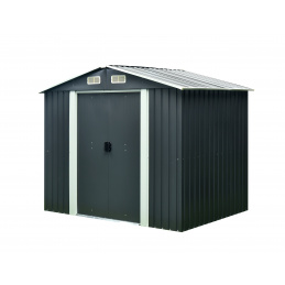 Aga Căsuță de grădină 236x206x174 cm Gri închis