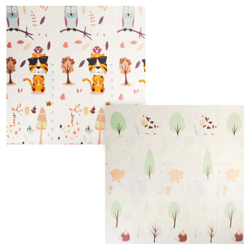 Aga4Kids Covoraș pliabil din spumă pentru copii 200x180 cm DS3009