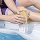 Bestway 43028 Saltea gonflabilă cu spătar Transparentă