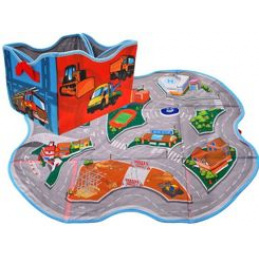 Cutie ingenioasă pentru jucării Covor STRĂZI 2în1 ZA1675 universal