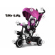 Tiny Bike 3v1 Cărucior triciclu cu copertină SP0650 Violet