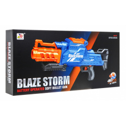 Pistolă automată pentru copii 8+ Blaze Storm + 40 de proiectile lungi din spumă