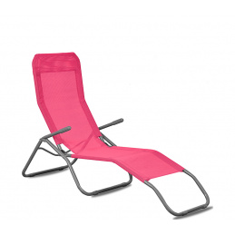 Aga Șezlong de grădină SIESTA Plum