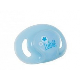 Suzetă ortodontică din silicon fosforescent Albastru 6m+ LULABI universală