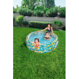 Piscină de grădină pentru copii 170x53cm Tropical BESTWAY + Petic de reparare