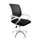 Scaun de birou Aga MR2073 Negru - Alb
