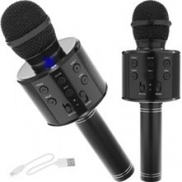 Microfon karaoke Izoxis 22189 Negru
