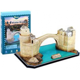 Puzzle 3D Podul Vechi Mostar 64 ele. ZA2900 universal