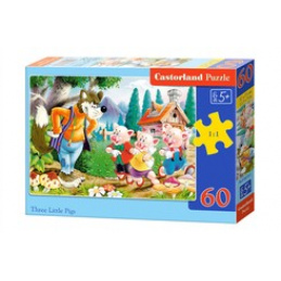 Puzzle 60 buc. Trei purceluși universal