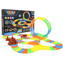 Set de Circuit de Mașini de Curse VARIABLE 179 buc.