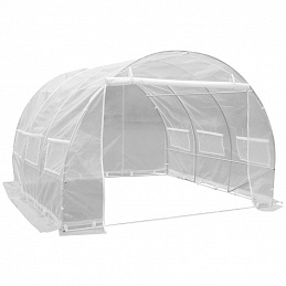 Aga Seră de grădină 3x3x2 m Transparentă