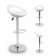 Scaun Aga Bar MR2039 Alb