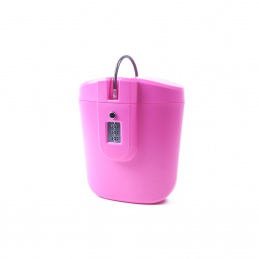Aga Cutie de siguranță portabilă Roz.