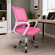 Scaun de birou Aga MR2081 Alb - Roz.