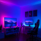 Aga Bluetooth bandă LED RGB 5m + telecomandă + sursă de alimentare