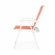 Scaun pliant Aga OXFORD MR2128 Portocaliu cu dungi