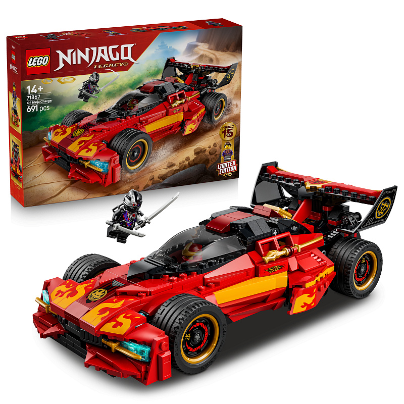LEGO® NINJAGO 71867 X-1 Ninja Charger la a 15-a aniversare
