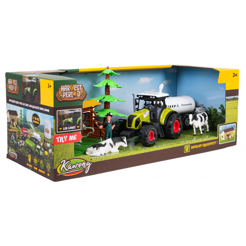 Set fermier cu tractor