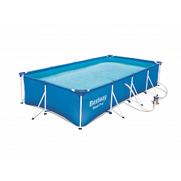 Bestway Steel Pro 4,00 x 2,11 x 0,81 m 56424 + Filtru cu cartuș