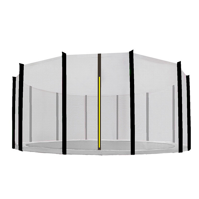 Aga Plasă de protecție 500 cm pentru 12 stâlpi Plasă neagră / Neagră