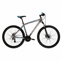 KROSS Bicicletă montană pentru bărbați HEXAGON 3.0 27,5" Gri 6SAF046 - CALITATEA A II-A KROSS Bicicletă montană pentru bărbați HEXAGON 3.0 27,5" Gri 6SAF046 - CALITATEA A II-A